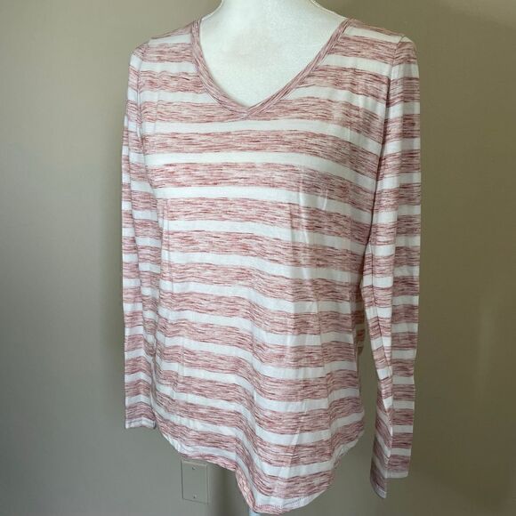 Sonoma| The Everyday Tee| Long sleeve| Small| Cotton| Striped - Picture 10 of 10